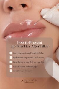 Avoid Lip Wrinkles from Lip Fillers