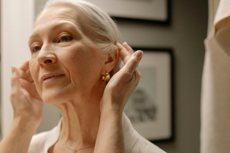 woman aging gracefully; image for non surgical treatment blog