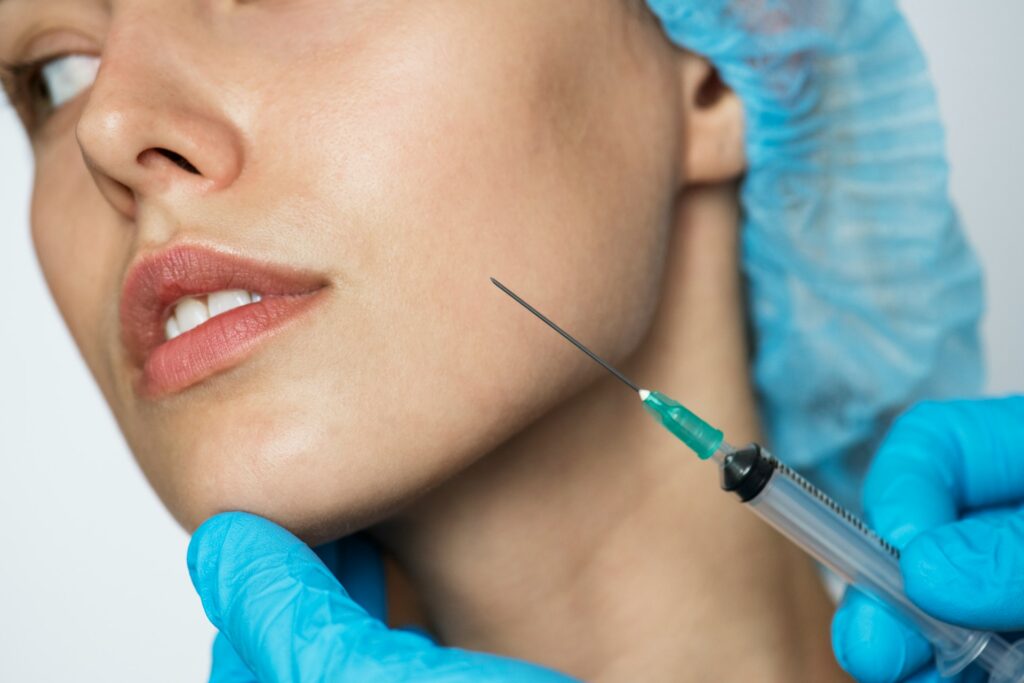 jawline fillers for a sharper lower face