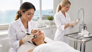 Laser for Enlarged Pores vs. HydraFacial in Malibu Skincare