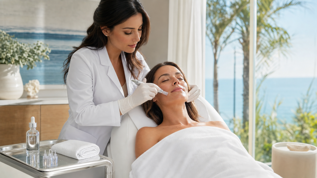 Collagen Induction Therapy Choices for Sun-Damaged Malibu Skin