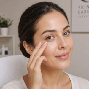 woman with beautiful smooth skin after a co2 laser treatment at AIVI Aesthetics in Agoura Hills, CA.